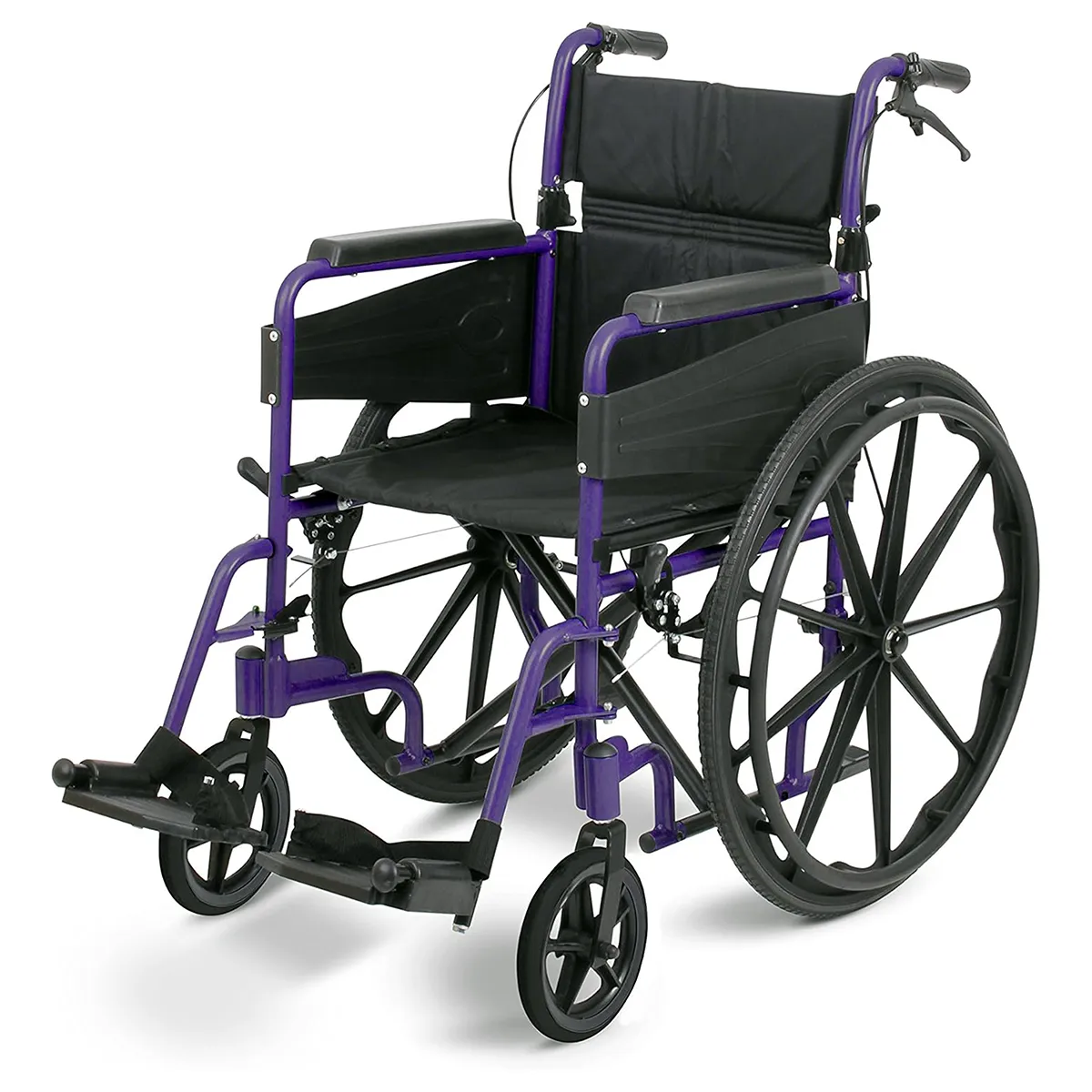 Escape Lite Self Propel Wheelchair in Purple.jpg